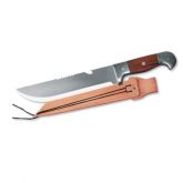 Facão Inox 9 - Cabo Alum/Mad - com Bainha - Cimo - 32947