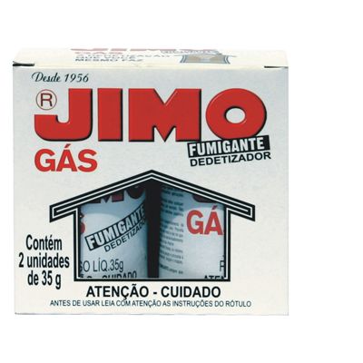 Jimo - Gás Fumegante - c/ 2tubos 35gr - 01198
